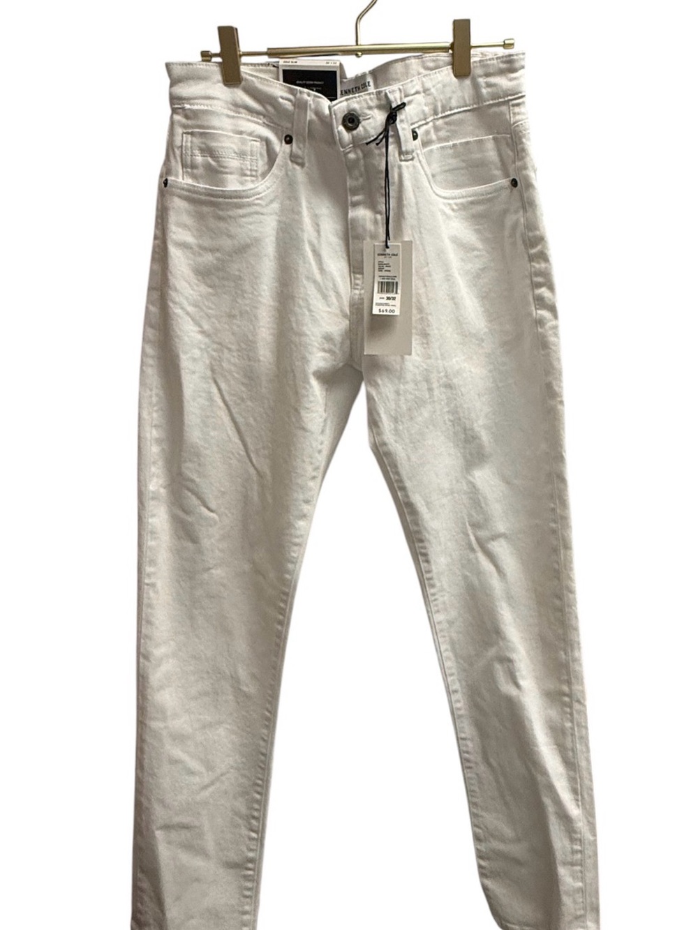 Kenneth Cole White Slim Jeans